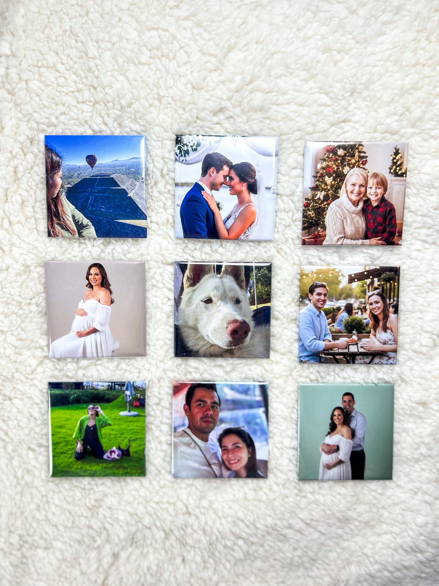 Starter Pack: 6 Custom Photo Magnets